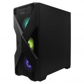 gabinete gaming naceb technology x crystal case