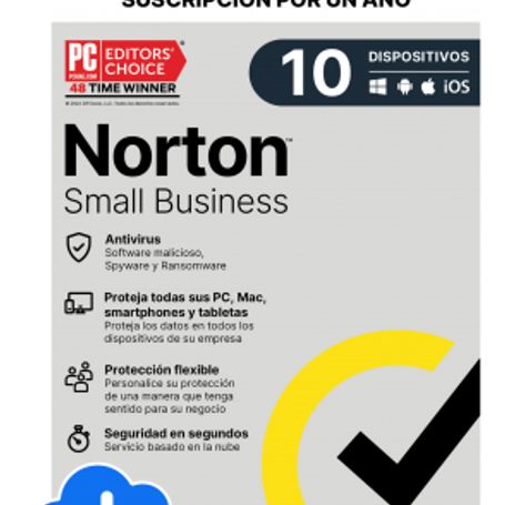ESD Norton Small Business 10 Dispositivos 1 Ano (No Server) 21430685 SBNB600