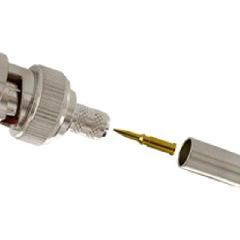 Conector BNC (3 Piezas) macho para cable rg59 Marca Provision (PIPRC13)  SBNB600