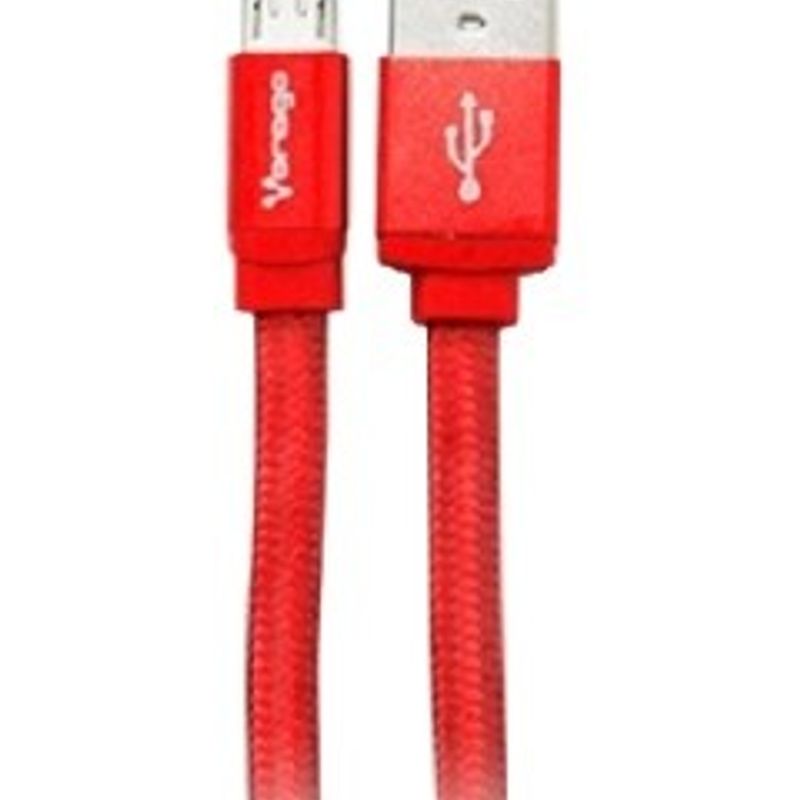 Cable USB VORAGO CAB113 Micro USB USB 1 m Rojo SBNB600
