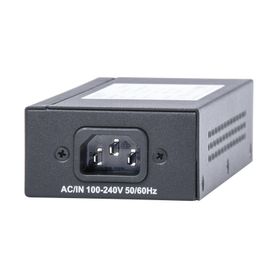 inyector super hipoe  56 vcc  60 watts  para domos hikvision ptz  ip ae  de  soporta 8023 af  at  para aplicaciones de cctv7265
