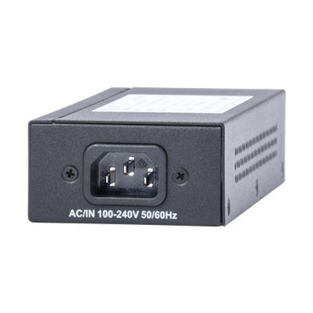Inyector Super Hipoe / 56 Vcc / 60 Watts / Para Domos Hikvision Ptz / Ip (ae / De) / Soporta 802.3 Af / At / Para Aplicaciones D
