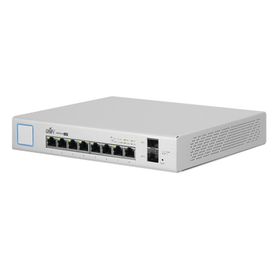 switch unifi administrable de 8 puertos gigabit poe 8023ataf y poe pasivo 24v85221