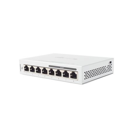 Switch Unifi Administrable Capa 2 De 8 Puertos Gigabit (4 Puertos Gigabit Poe 802.3af Y 4 Puertos Gigabit Ethernet) 60w