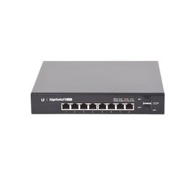 switch edgemax administrable de 8 puertos gigabit con poepoe pasivo 24v  2 puertos sfp 150 w87824