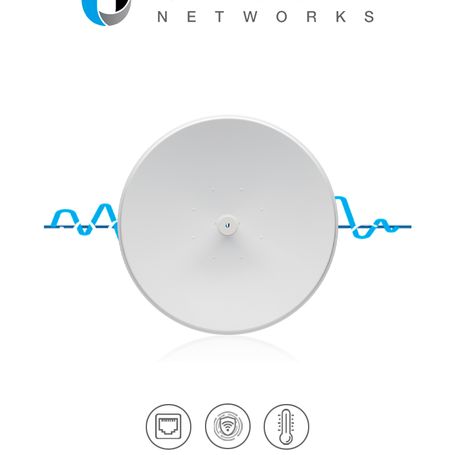 Ubiquiti Powerbeam Ac Pbe5ac620  Radio Con Antena Integrada Airmax Ac 5.8ghz / Exterior / Mimo / Antena 29 Dbi / Rendimiento Has