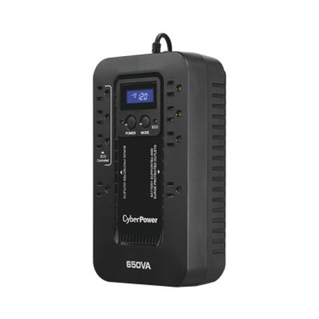Ups De 650 Va/390 W Topologia Standby Con Modo Ahorrador Eco Entrada 120 Vca Nema 515p Con 8 Tomas Nema 515r 