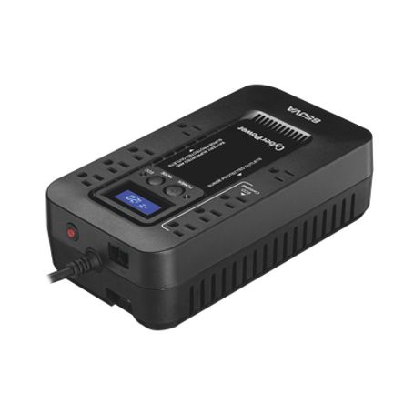 Ups De 650 Va/390 W Topologia Standby Con Modo Ahorrador Eco Entrada 120 Vca Nema 515p Con 8 Tomas Nema 515r 
