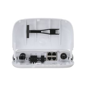 controlador de carga mppt sunmax solar point 24v 7a para exterior con switch poe pasivo 24v integrado para alimentar equipos ai