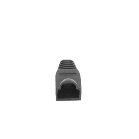 Bota Plástica Para Protección De Plug Rj45 Color Negro