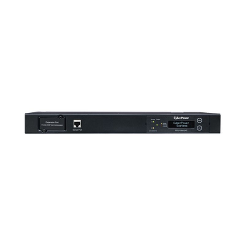 Pdu Ats (fuente Redundante Autotransferible) Medible Para Distribución De Energia 2 Entradas 120 Vca Nema515p Con 10 Salidas Nem Pdu Ats (fuente Redundante Autotransferible) Medible Para Distribución De Energia 2 Entradas 120 Vca Nema515p Con 10 Salidas Nem