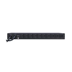 pdu ats fuente redundante autotransferible medible para distribución de energia 2 entradas 120 vca nema515p con 10 salidas nema