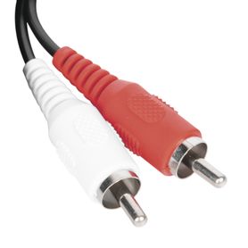 cable rca macho a macho de 1 metro de longitud para aplicaciones de audio y video optimizado para hd 154688