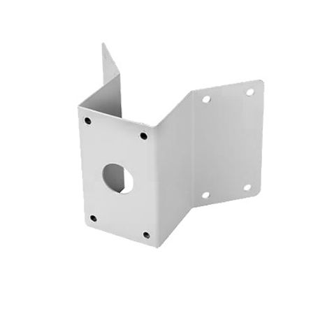 adaptador de esquina compatible con montaje de pared sbp300wm1 para domos fijos y ptz wisenet en interior o exterior