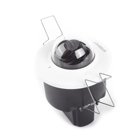 Cámara Ip Tipo Domo Interior Para Plafón 2mp / 2.8mm / Wdr 150db / H.265  Wisestream / Hlc