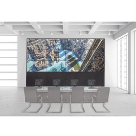 kit videowall 4x3  incluye 12 pantallas de 55  decoder  base de piso  accesorios de instalación