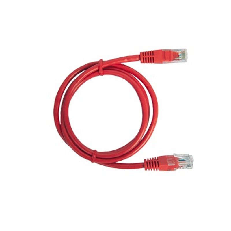Cable De Parcheo Utp Cat5e  0.5 M  Rojo