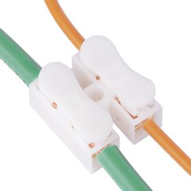 conector tipo push de 2 contactos  para una conexión rápida  puentes de cables193096