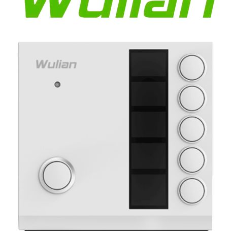 Wulian Zcenew  Interruptor Para La Creacion De Escenas/  Zigbee / Activa Escena Con Una Sola Tecla / Controla Luces Cortinas Ele