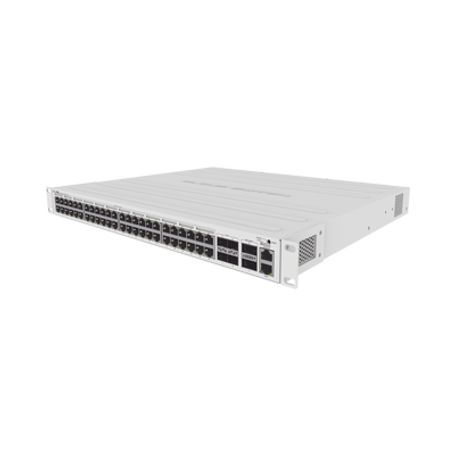 Cloud Router Switch 48 Puertos Poe 802.3af/at Gigabit 4 Puertos Sfp 10g 2 Puertos Qsfp 40g Montaje En Rack