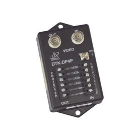 protector para alimentación datos y video para cámara ptz de 12 vcc24 vca conector bnc y terminal