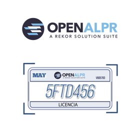 licencia anual de mantenimiento y actualización de software openalpr  por cámara