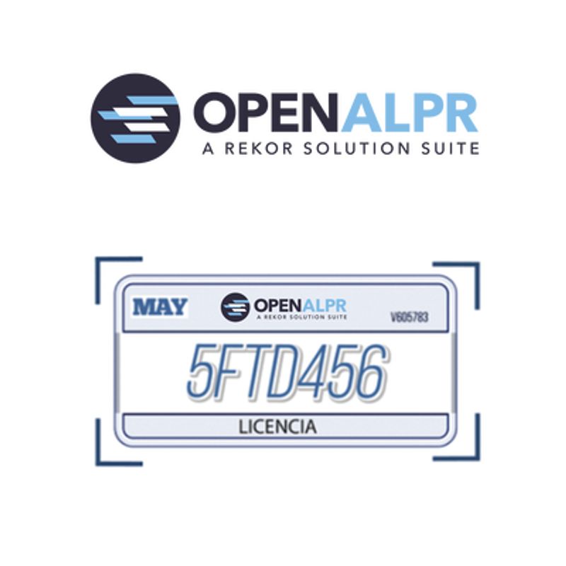 Licencia Anual De Mantenimiento Y Actualización De Software Openalpr / Por Cámara