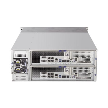 Servidor De Almacenamiento En Red / Soporta 24 Discos Duros (incluye 24 Discos De 10 Tb) / Raid / Iscsi / Graba 448 Canales Ip /