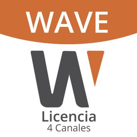 licencia wisenet wave para 4 canales  de grabador hanwha 