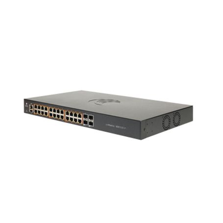 Switch Cnmatrix Ex1028 De 24 Puertos Poe 802.3af/at 200 W Gigabit Ethernet Y 4 Sfp Capa 2 Gestión En La Nube Switch Cnmatrix Ex1028 De 24 Puertos Poe 802.3af/at 200 W Gigabit Ethernet Y 4 Sfp Capa 2 Gestión En La Nube