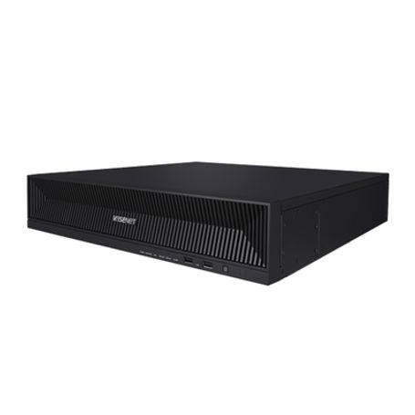 Nvr De  64 Canales / 8k / Hasta 8 Discos Duros / H.265  Wisestream / Wisenet P2p / Soporte Raid 5/6 