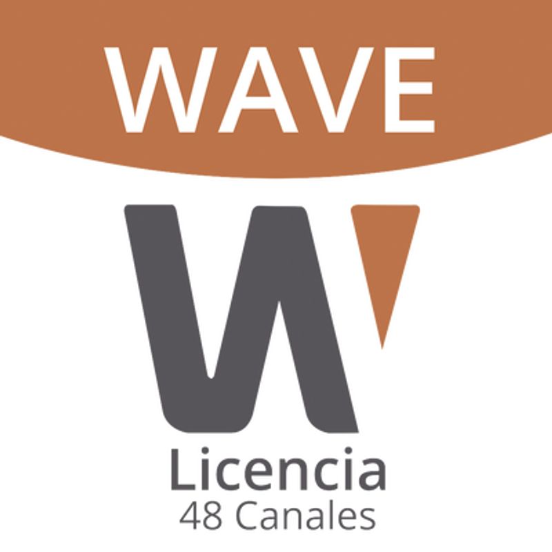 Licencia De 48 Canales De Grabación Wisenet Wave Profesional 
