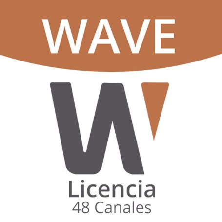 licencia de 48 canales de grabación wisenet wave profesional 