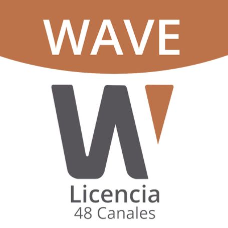 Licencia De 48 Canales De Grabación Wisenet Wave Profesional 