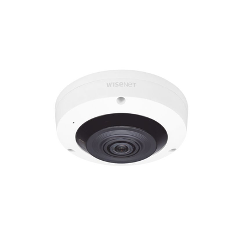  Fisheye Ip Interior 6 Megapixel / Wdr 120db / Ir 15m / Ptz Digital 8x / Video Analiticos Avanzados / Entrada Y Salida De Audio 