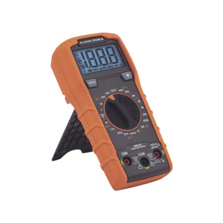 multimetro digital con selección manual rango 600v cat iii con protección de alerta led del cable de prueba213639