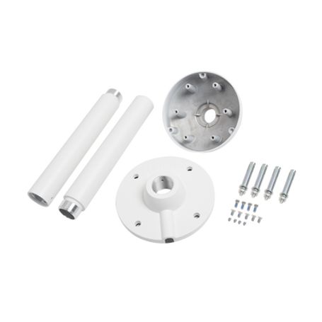 Montaje De Techo Con Tubo Para Domos Hikvision