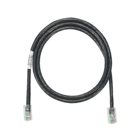cable de parcheo utp categoria 5e con plug modular en cada extremo  6 m  negro