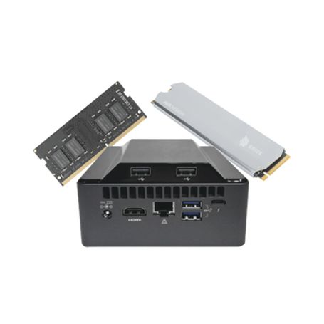 intel nuc kit  estación de trabajo básica  core i3  10 generación  ram 16gb  ssd 256gb