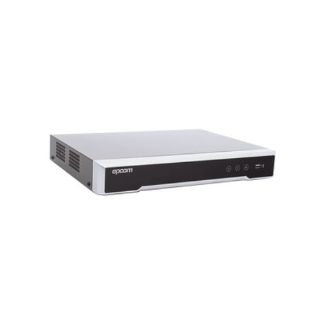 dvr 8 canales turbohd  8 canales ip  8 megapixel 4k  acusense evita falsas alarmas  audio por coaxitron  1 bahia de disco duro 