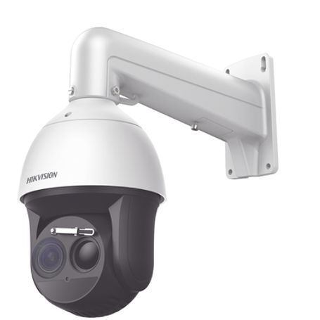 ptz ip dual  lente térmico 50 mm 384 x 288  lente óptico 40x 4 megapixel  150 mts ir  termografia  wdr 120 db  exterior ip66  m