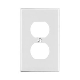 tapa para contacto dúplex color blanco