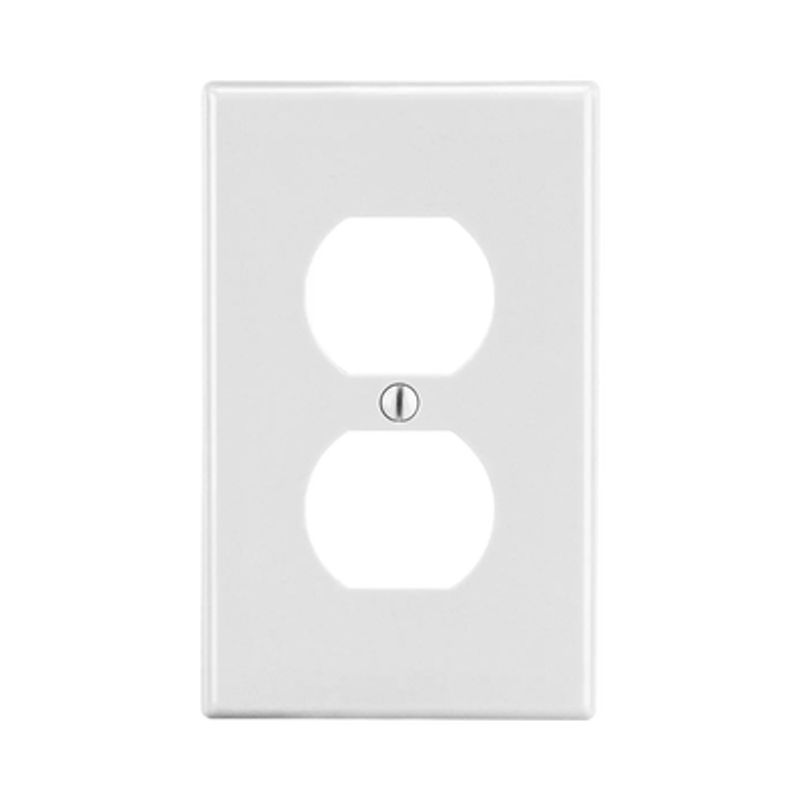 Tapa Para Contacto Dúplex Color Blanco.