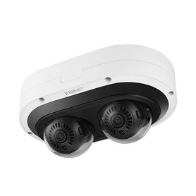 camara ip multisensor multidireccional  2 canales de 6mp  h265  wisestream ii  wdr 120db  exterior ip67  ik10  nema4x210599