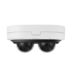 camara ip multisensor multidireccional  2 canales de 6mp  h265  wisestream ii  wdr 120db  exterior ip67  ik10  nema4x210599