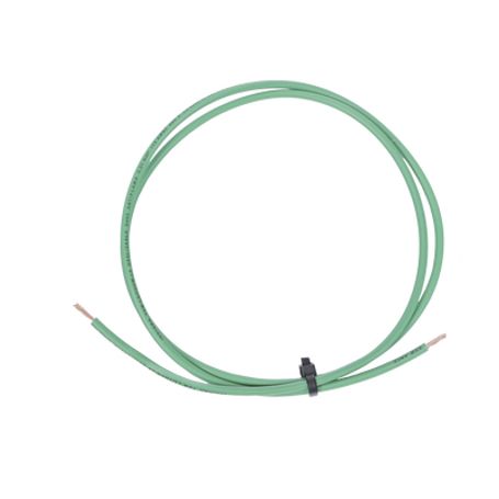 ( Sllu08 )cable Eléctrico De Cobre Recubierto Thwls Calibre 12 Awg 19 Hilos Color Verde (venta Por Metro)