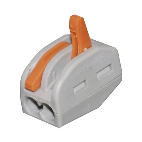 conector compacto para 1 cable de entrada 1 cable de salida  cables compatibles 12awg28awg213308