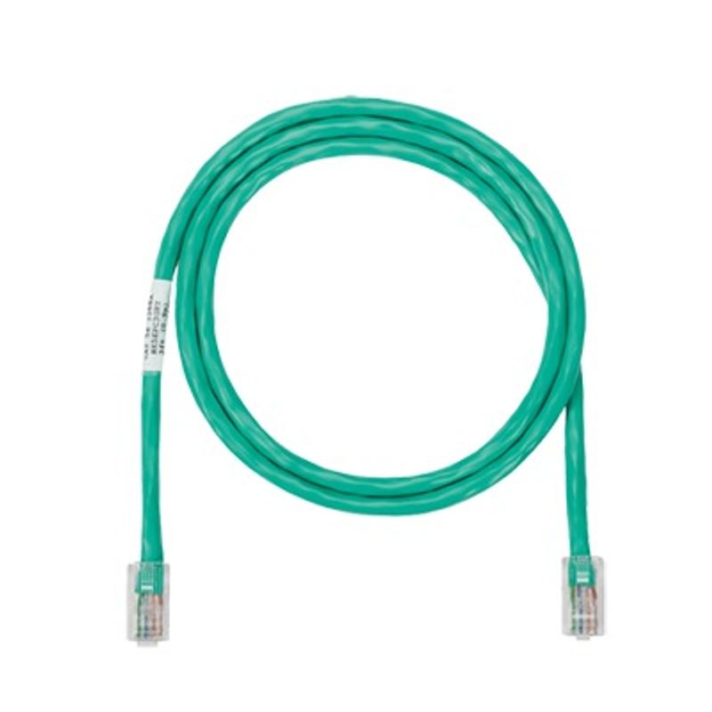 Cable De Parcheo Utp Categoria 5e Con Plug Modular En Cada Extremo  3 M.  Verde