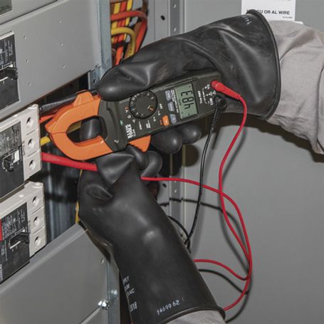 Amperimetro Digital De Gancho De Rango Automático De 400 A Ca Con Medidor De Temperatura. Amperimetro Digital De Gancho De Rango Automático De 400 A Ca Con Medidor De Temperatura.