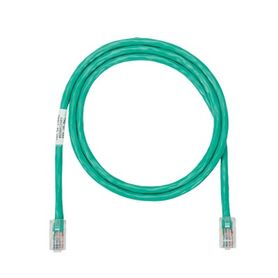 cable de parcheo utp categoria 5e con plug modular en cada extremo  43 m  verde